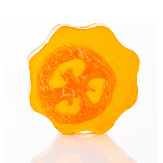Tvål Loofah Soap Orange